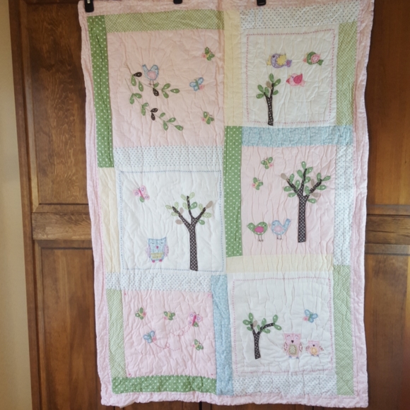 Pottery Barn Kids Other Pottery Barn Kids Hayley Crib Quilt Bedding